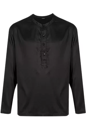 Tom Ford Half-button silk-blend shirt