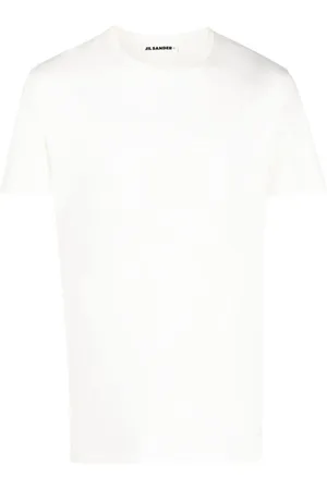 Jil Sander Embroidered-logo short-sleeved T-shirt
