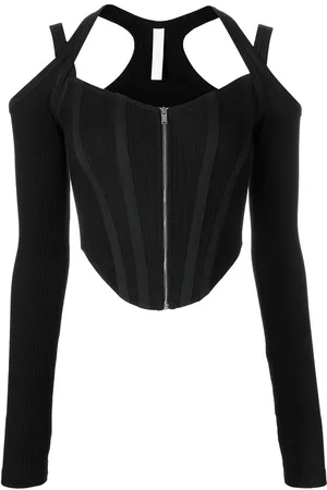 DION LEE Shift-loop corset top