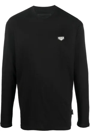Philipp Plein Round-neck long-sleeve top