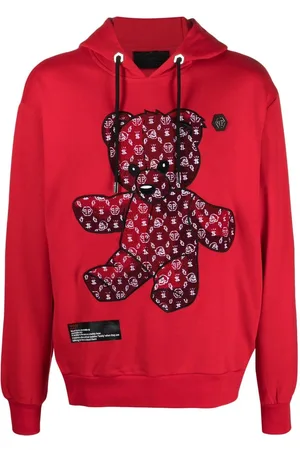 Philipp Plein Teddy Bear long-sleeve hoodie