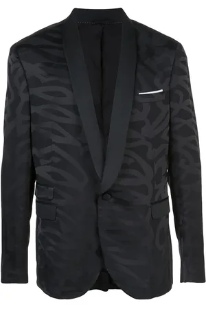 Neil Barrett Patterned satin jacket