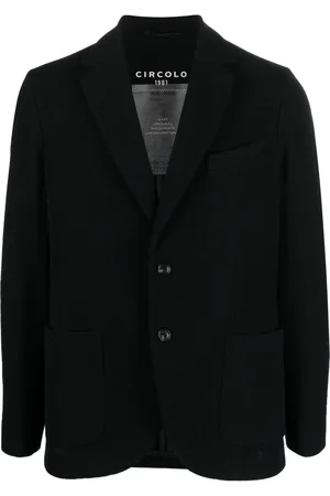 Circolo Single-breasted wool blazer