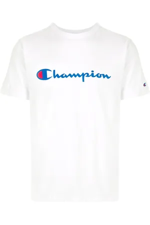 Champion Men Short Sleeve - Logo-print crew neck T-Shirt