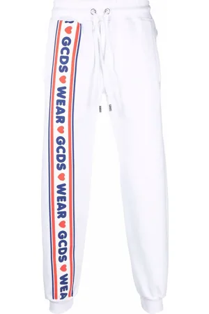 GCDS Logo-print detail track pnats