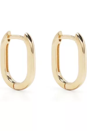 Ursa 9kt yellow mini Arc huggie earrings