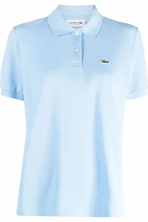 Lacoste Logo-patch piqué polo shirt