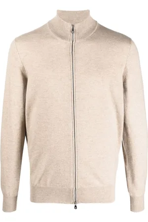 Brunello Cucinelli Zip-up cashmere jumper