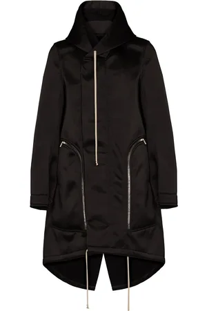 Rick Owens Bauhaus Fishtail oversized coat