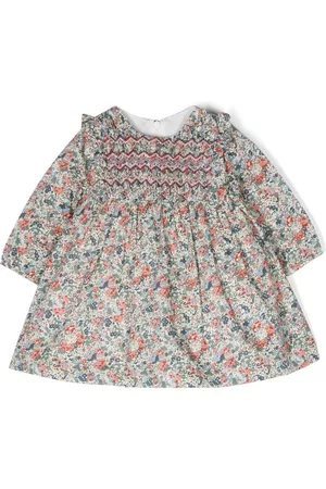 Tartine Et Chocolat Floral-print long-sleeve dress