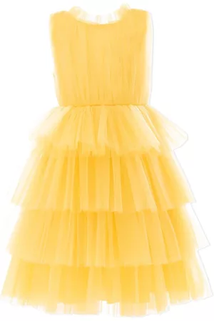 Tulleen Tiered tulle dress
