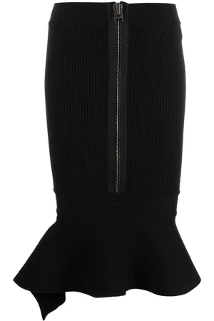 Tom Ford V-neck virgin wool midi dress