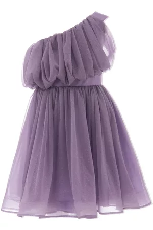 Tulleen Izorah off-shoulder glitter dress