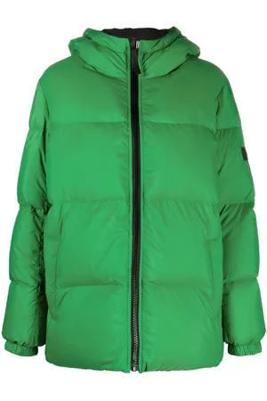 YVES SALOMON Hooded down-padded jacket