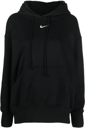 Nike Embroidered-logo cotton hoodie