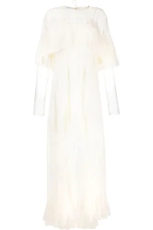Serafini Layered lace gown