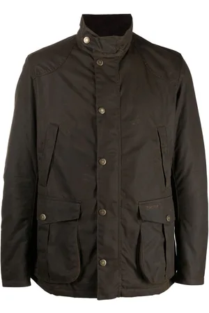 Barbour Press-stud cotton jacket