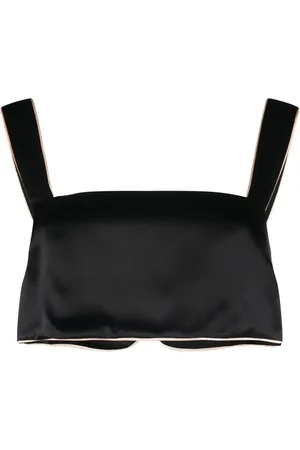 Kiki de Montparnasse Kiki silk bandeau top