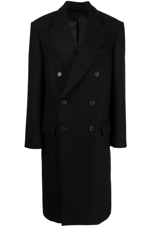 WARDROBE.NYC X Hailey Bieber virgin wool coat