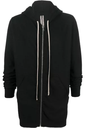 Rick Owens Cashmere zip-fastening hoodie