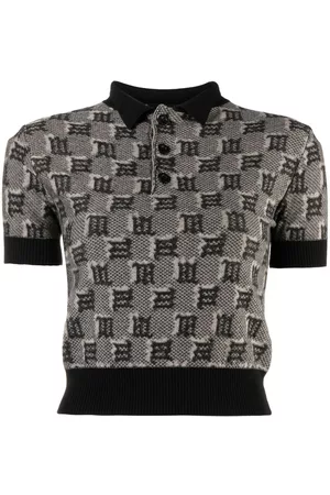 MISBHV Monogram-pattern top
