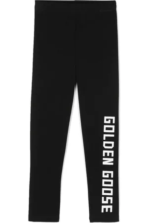 Golden Goose Logo print track pants