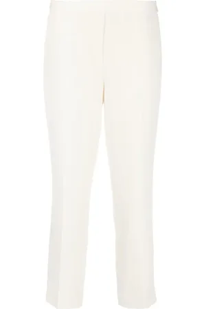 THEORY Mid-rise cropped trousers