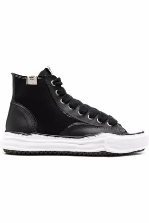 Maison Mihara Yasuhiro High-top raw-cut sneakers