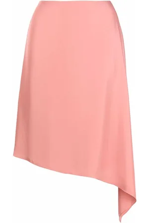 THEORY Asymmetric-hem skirt