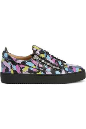 Giuseppe Zanotti Frankie paint-splatter sneakers