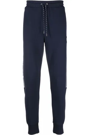 Michael Kors Men Pants - Logo-tape cotton-blend track pants