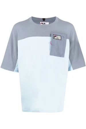Fila Men Short Sleeve - Logo-patch short-sleeve T-shirt