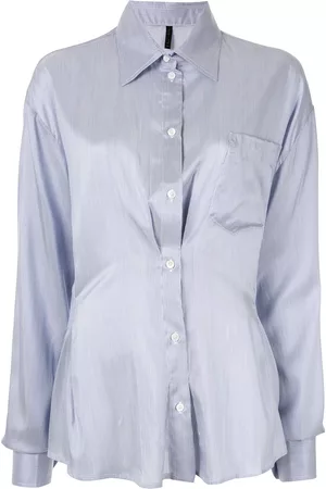 Unravel Project Ruched detail shirt