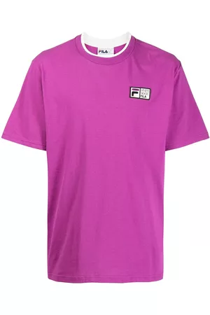 Fila pink hot sale t shirt