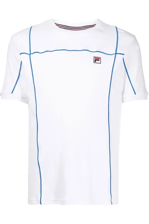 Fila Men Short Sleeve - Logo-patch short-sleeved T-shirt