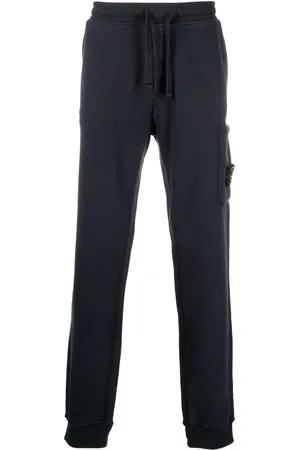 Stone Island Tapered fleece track trousers