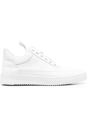 Filling pieces Logo-embossed lace-up sneakers