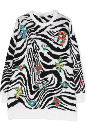 PHILOSOPHY DI LORENZO SERAFINI Zebra-print jumper