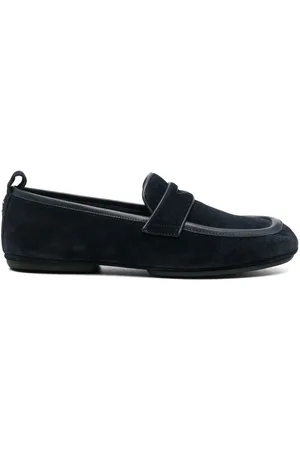 Jimmy Choo Penny-slot suede loafers