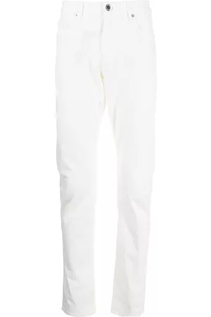 Emporio Armani Mid-rise straight-leg jeans