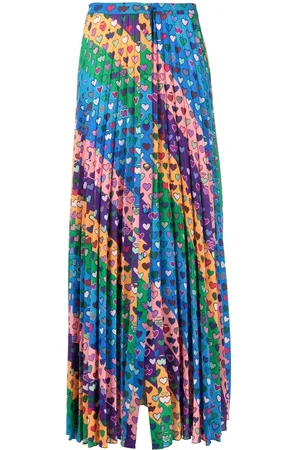 ALESSANDRO ENRIQUEZ Pleated mid-length skirt