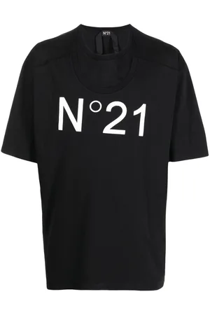 Nº21 Logo-print cotton T-shirt