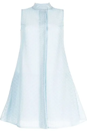 SHIATZY CHEN Lace concealed-front vest