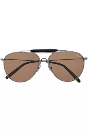 Tom Ford Men Sunglasses - Pilot-frame sunglasses