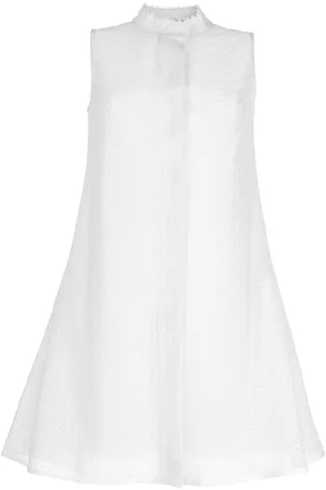 SHIATZY CHEN Lace concealed-front vest