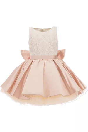Tulleen Elwood satin bow dress