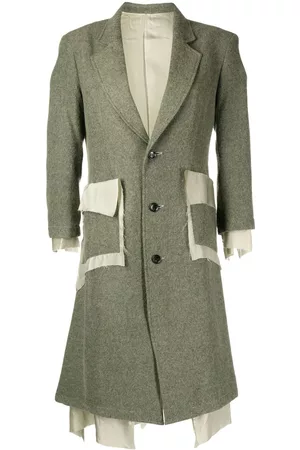 Sulvam Notched-lapels single-breasted coat