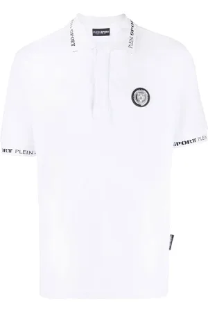 Philipp Plein Logo-patch short-sleeve polo shirt