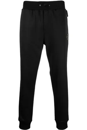 Philipp Plein Tiger-head motif track pants