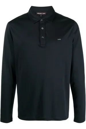 Michael Kors Men Polo Shirts - Long-sleeve polo shirt
